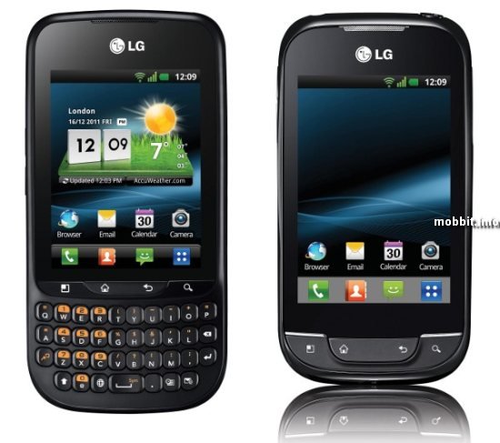 Смартфоны LG Optimus PRO и Optimus Net